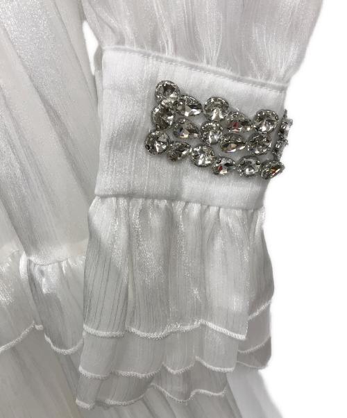 miss rosier（ミスロジア）miss rosier (ミスロジア) ワンピース ホワイト サイズ:S 未使用品の古着・服飾アイテム