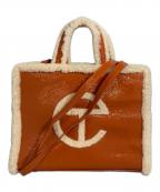 UGG×TELFARアグ×テルファー）の古着「ミディアムショッパーバッグ」｜ブラウン