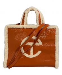 UGG×TELFAR（アグ×テルファー）の古着「ミディアムショッパーバッグ」｜ブラウン