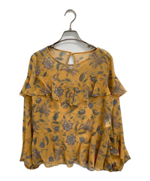 GRACE CONTINENTAL（グレースコンチネンタル）GRACE CONTINENTAL (（グレースコンチネンタル) ブラウス イエロー サイズ:Sの古着・服飾アイテム