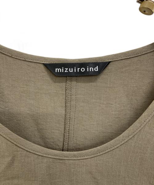 mizuiro-ind（ミズイロインド）mizuiro-ind (ミズイロインド) ワンピース オリーブ サイズ:不明の古着・服飾アイテム