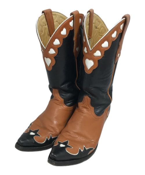 THE OLD GRINGO（ザオールドグリンコ）THE OLD GRINGO (ザオールドグリンコ) ウェスタンブーツ ブラウン×ブラック サイズ:6　1/2の古着・服飾アイテム
