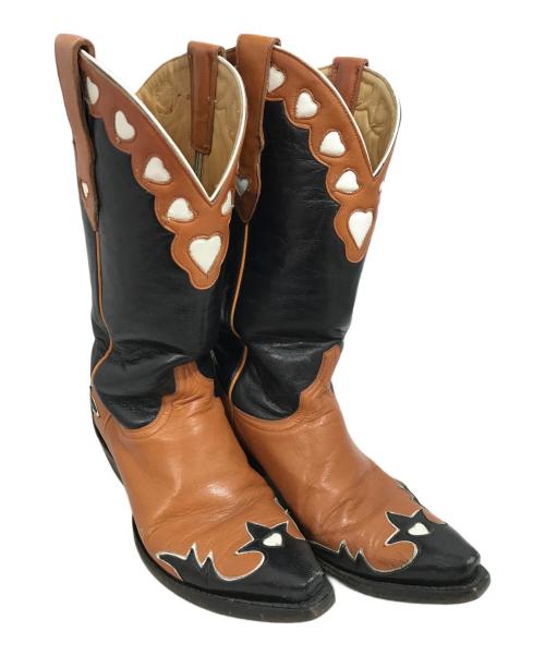 THE OLD GRINGO（ザオールドグリンコ）THE OLD GRINGO (ザオールドグリンコ) ウェスタンブーツ ブラウン×ブラック サイズ:6　1/2の古着・服飾アイテム