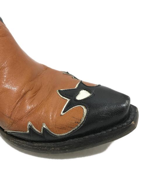 THE OLD GRINGO（ザオールドグリンコ）THE OLD GRINGO (ザオールドグリンコ) ウェスタンブーツ ブラウン×ブラック サイズ:6　1/2の古着・服飾アイテム