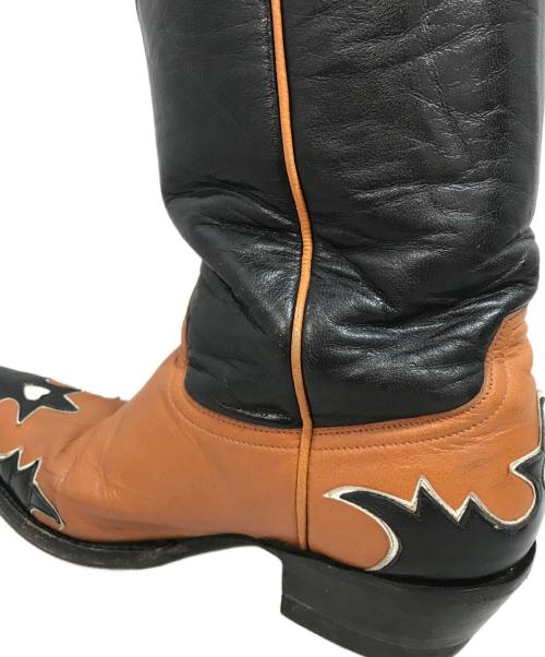 THE OLD GRINGO（ザオールドグリンコ）THE OLD GRINGO (ザオールドグリンコ) ウェスタンブーツ ブラウン×ブラック サイズ:6　1/2の古着・服飾アイテム