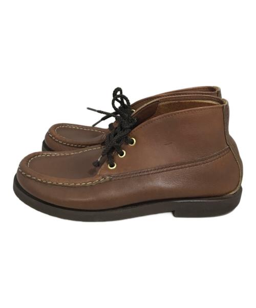 RUSSELL MOCCASIN（ラッセルモカシン）RUSSELL MOCCASIN (ラッセルモカシン) チャッカーブーツ ブラウン サイズ:表記消えの古着・服飾アイテム