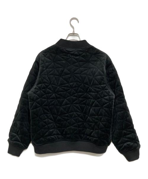 Dime（ダイム）Dime (ダイム) ベロアボンバー キルティング ジャケット ブラック サイズ:Mの古着・服飾アイテム