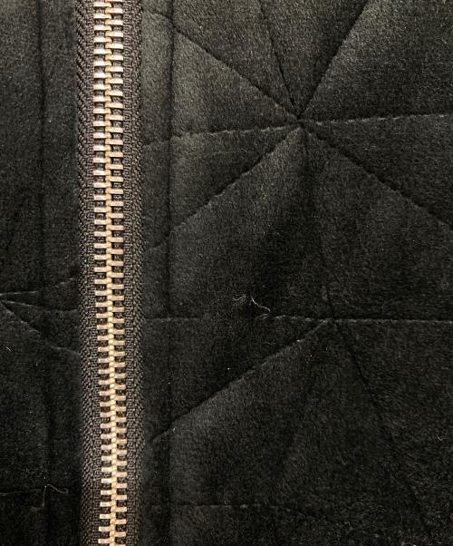 Dime（ダイム）Dime (ダイム) ベロアボンバー キルティング ジャケット ブラック サイズ:Mの古着・服飾アイテム