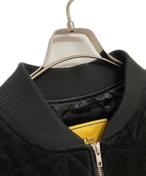 Dime（ダイム）Dime (ダイム) ベロアボンバー キルティング ジャケット ブラック サイズ:Mの古着・服飾アイテム