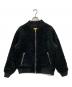 Dime（ダイム）の古着「ベロアボンバー キルティング ジャケット」｜ブラック