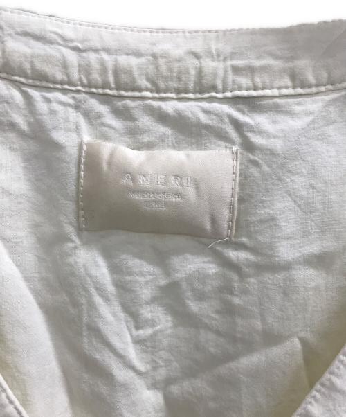 Ameri（アメリ）AMERI (アメリ) MEDI CRUMPLE COTTON LACE DRESS ホワイト サイズ:記載なしの古着・服飾アイテム