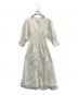 AMERI（アメリ）の古着「MEDI CRUMPLE COTTON LACE DRESS」｜ホワイト