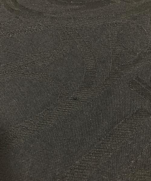 HERMES（エルメス）HERMES (エルメス) カシミヤシルクマフラー ブラックの古着・服飾アイテム