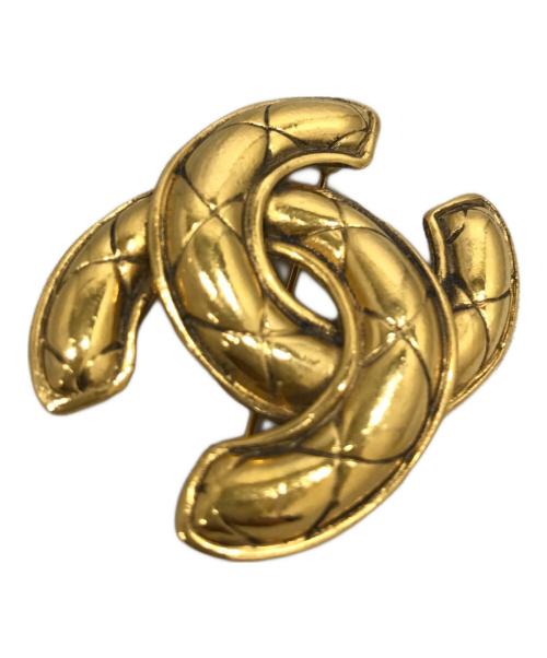 CHANEL（シャネル）CHANEL (シャネル) ココマーク マトラッセ ゴールドの古着・服飾アイテム