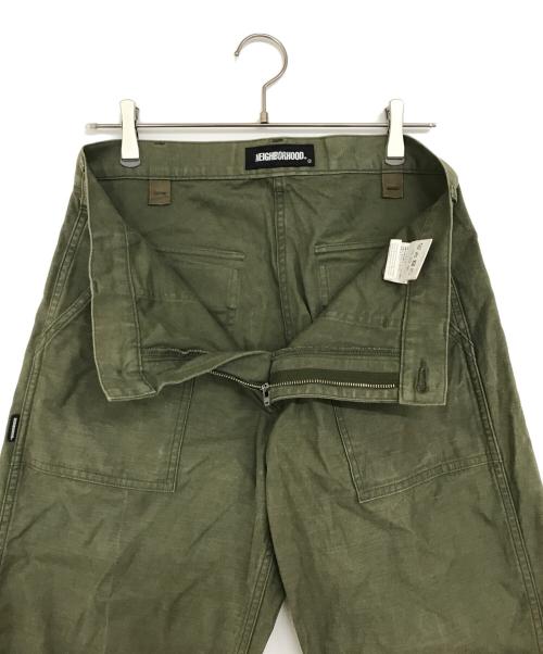 NEIGHBORHOOD（ネイバーフッド）NEIGHBORHOOD (ネイバーフッド) BAGGYSILHOUETTE EASY PANTS カーキ サイズ:Sの古着・服飾アイテム
