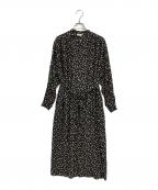 LE GLAZIKル グラジック）の古着「ブラウスワンピース」｜ブラック