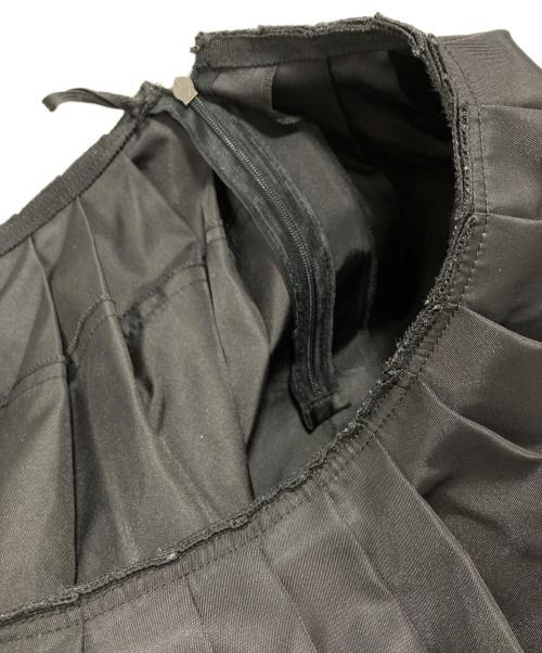 PRADA（プラダ）PRADA (プラダ) ナイロンプリーツスカート ブラック サイズ:44の古着・服飾アイテム