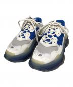 BALENCIAGAバレンシアガ）の古着「ローカットスニーカー」｜ブルー