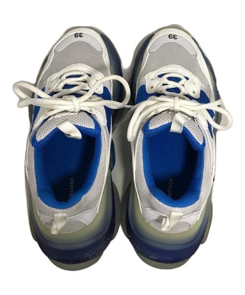 BALENCIAGA（バレンシアガ）BALENCIAGA (バレンシアガ) ローカットスニーカー ブルー サイズ:39の古着・服飾アイテム