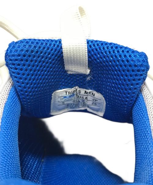 BALENCIAGA（バレンシアガ）BALENCIAGA (バレンシアガ) ローカットスニーカー ブルー サイズ:39の古着・服飾アイテム