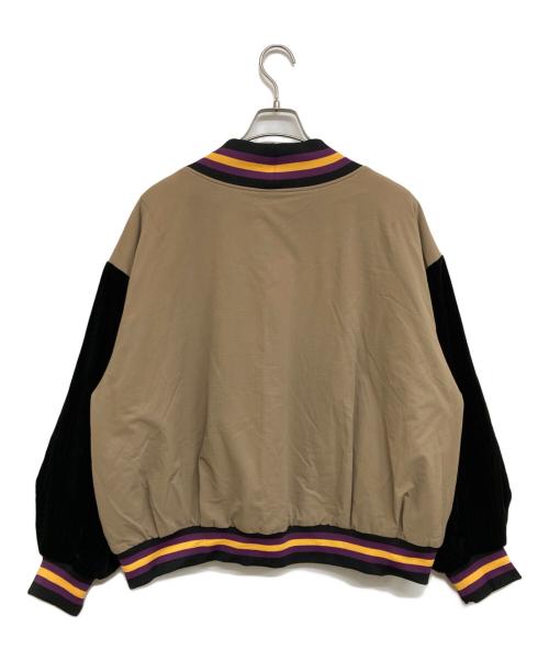 masterkey（マスターキー）masterkey (マスターキー) W.A-1 4WAYストレッチ和MA-1ブルゾン ベージュ サイズ:2の古着・服飾アイテム