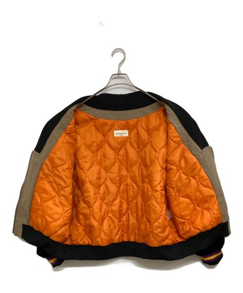 masterkey（マスターキー）masterkey (マスターキー) W.A-1 4WAYストレッチ和MA-1ブルゾン ベージュ サイズ:2の古着・服飾アイテム