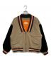 masterkey（マスターキー）の古着「W.A-1 4WAYストレッチ和MA-1ブルゾン」｜ベージュ
