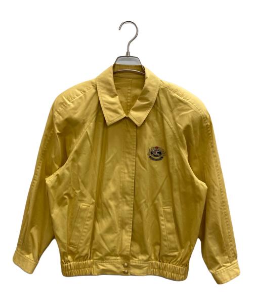 Burberry's（バーバリー）Burberry's (バーバリーズ) スイングトップ イエロー サイズ:9の古着・服飾アイテム
