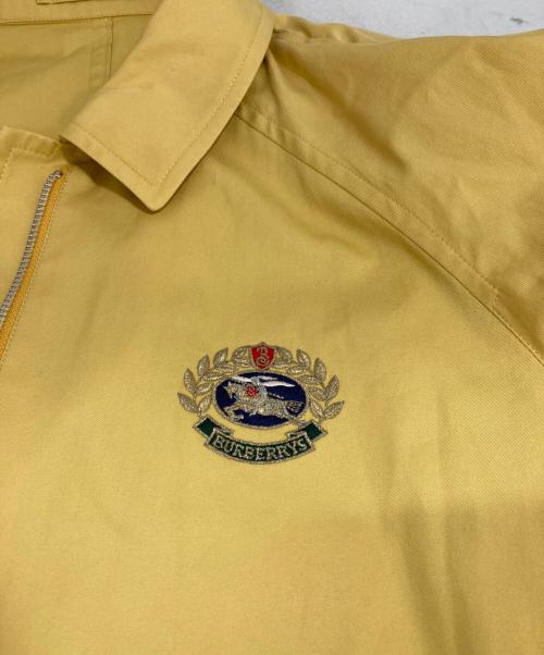 Burberry's（バーバリー）Burberry's (バーバリーズ) スイングトップ イエロー サイズ:9の古着・服飾アイテム