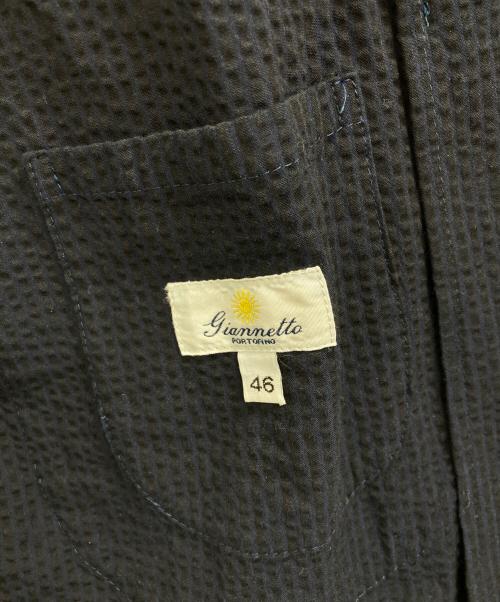 giannetto（ジャンネット）giannetto (ジャンネット) テーラードジャケット ネイビー サイズ:46の古着・服飾アイテム