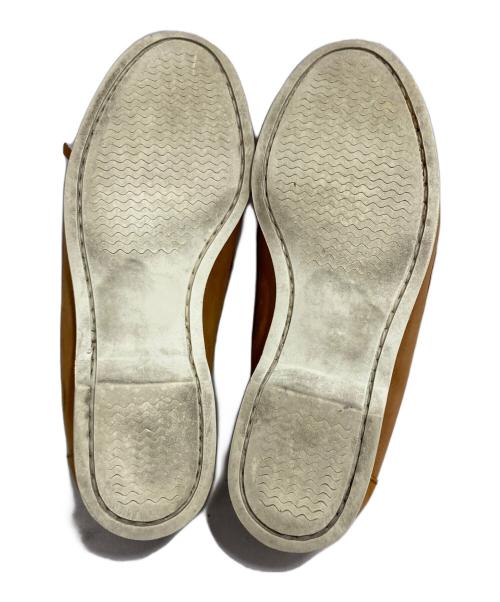 GUCCI（グッチ）GUCCI (グッチ) デッキシューズ ベージュ サイズ:35 1/2の古着・服飾アイテム