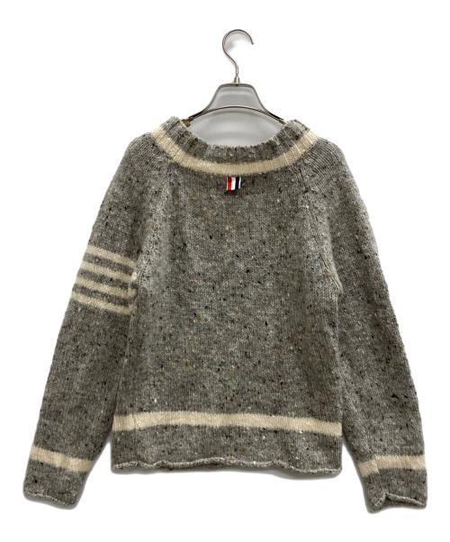 Thom Browne（トムブラウン）Thom Browne (トムブラウン) ニット グレー サイズ:Lの古着・服飾アイテム