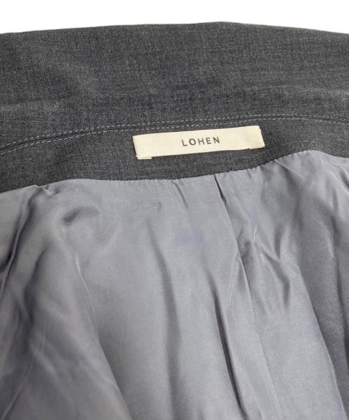 LOHEN（ローヘン）LOHEN (ローヘン) ノースリーブジャケット グレー サイズ:38の古着・服飾アイテム