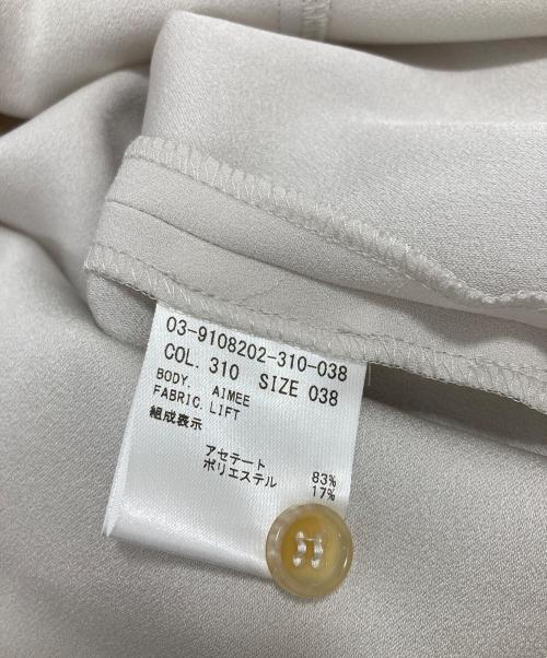 theory luxe（セオリーリュクス）theory luxe (セオリーリュクス) ブラウス ベージュ サイズ:Mの古着・服飾アイテム