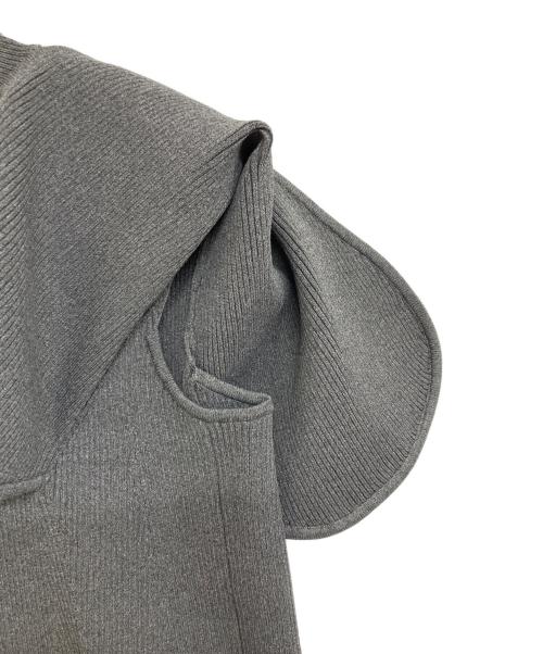Heve（ヘイヴ）Heve (ヘイヴ) ペタルニット グレー サイズ:Fの古着・服飾アイテム