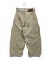 STUDIO NICHOLSON (スタジオ ニコルソン) wide crop pant ベージュ：10000円