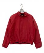 POLO RALPH LAURENポロ・ラルフローレン）の古着「スイングトップ」｜レッド
