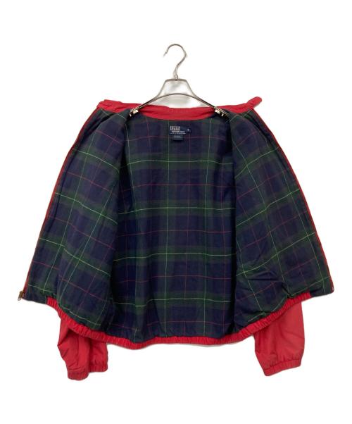 POLO RALPH LAUREN（ポロ・ラルフローレン）POLO RALPH LAUREN (ポロ・ラルフローレン) スイングトップ レッド サイズ:Mの古着・服飾アイテム