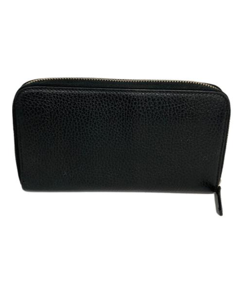 GUCCI（グッチ）GUCCI (グッチ) 長財布 ブラックの古着・服飾アイテム