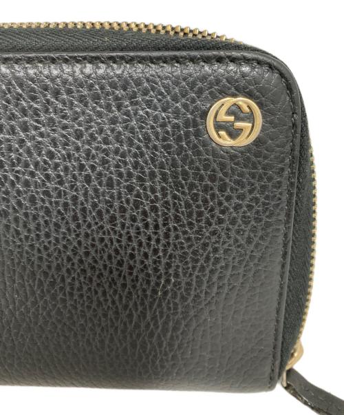 GUCCI（グッチ）GUCCI (グッチ) 長財布 ブラックの古着・服飾アイテム