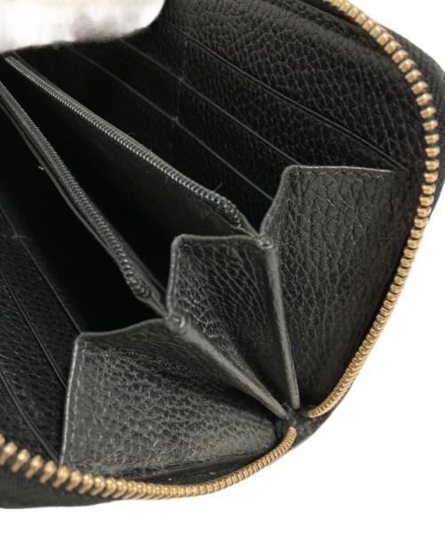 GUCCI（グッチ）GUCCI (グッチ) 長財布 ブラックの古着・服飾アイテム
