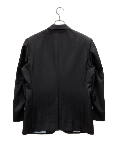 ERMENEGILDO ZEGNA（エルメネジルド・ゼニア）ERMENEGILDO ZEGNA (エルメネジルド・ゼニア) セットアップスーツ ブラック サイズ:表記なしの古着・服飾アイテム