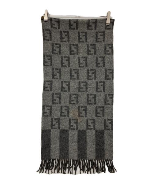 FENDI（フェンディ）FENDI (フェンディ) マフラー グレーの古着・服飾アイテム