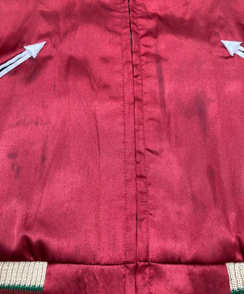 東洋エンタープライズ（トウヨウエンタープライズ）東洋エンタープライズ (トウヨウエンタープライズ) 五重塔スカジャン ブラック/ゴールド×レッド/シルバー サイズ:Mの古着・服飾アイテム