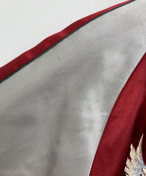 東洋エンタープライズ（トウヨウエンタープライズ）東洋エンタープライズ (トウヨウエンタープライズ) 五重塔スカジャン ブラック/ゴールド×レッド/シルバー サイズ:Mの古着・服飾アイテム