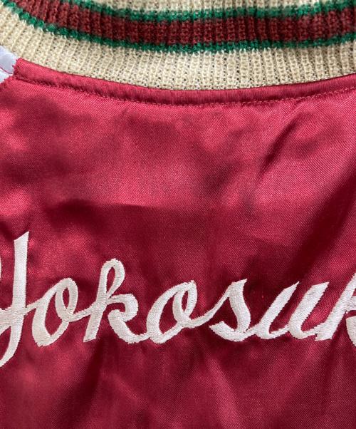 東洋エンタープライズ（トウヨウエンタープライズ）東洋エンタープライズ (トウヨウエンタープライズ) 五重塔スカジャン ブラック/ゴールド×レッド/シルバー サイズ:Mの古着・服飾アイテム