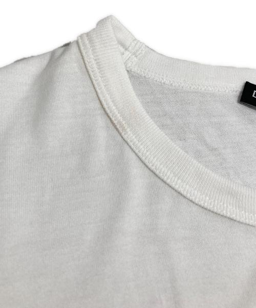 DOLCE & GABBANA（ドルチェ＆ガッバーナ）DOLCE & GABBANA (ドルチェ＆ガッバーナ) ロゴプリントTシャツ ホワイト サイズ:36の古着・服飾アイテム