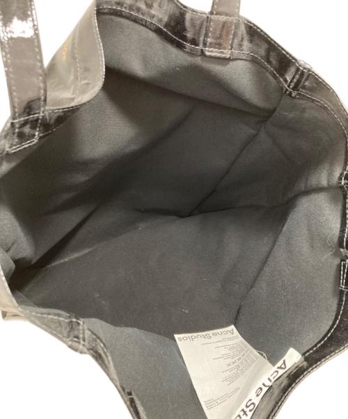 Acne studios（アクネ ストゥディオス）Acne studios (アクネ ストゥディオス) トートバッグ ブラックの古着・服飾アイテム