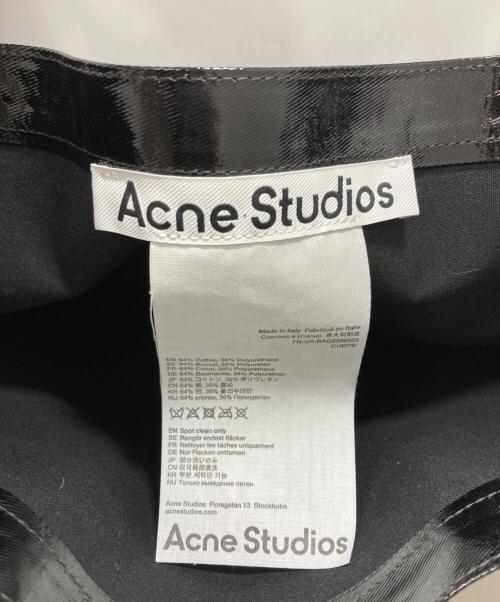 Acne studios（アクネ ストゥディオス）Acne studios (アクネ ストゥディオス) トートバッグ ブラックの古着・服飾アイテム