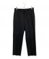 AURALEE（オーラリー）の古着「LIGHT WOOL MAX GABARDINE SLACKS」｜ブラック